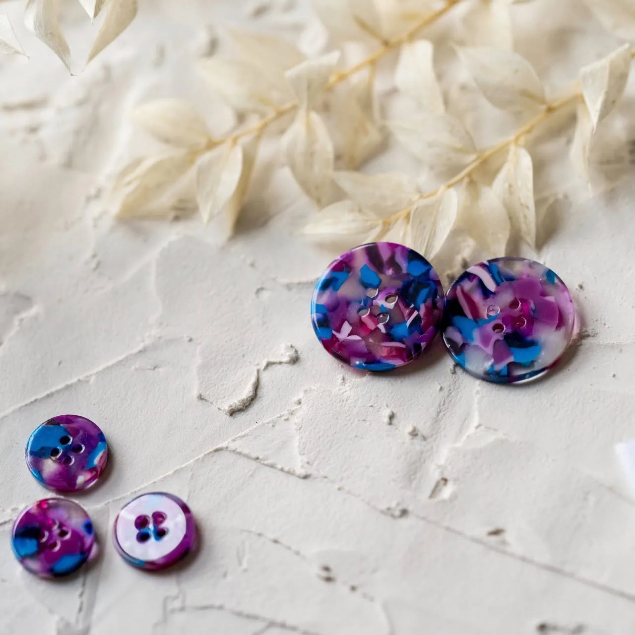 Pigeon Wishes Lucid Button Set 15mm
