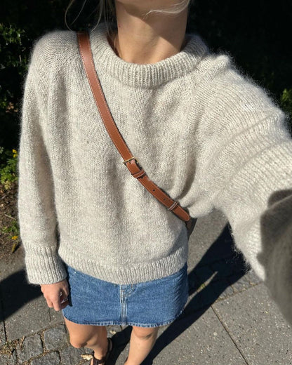 Monday Sweater Pattern - PetiteKnit