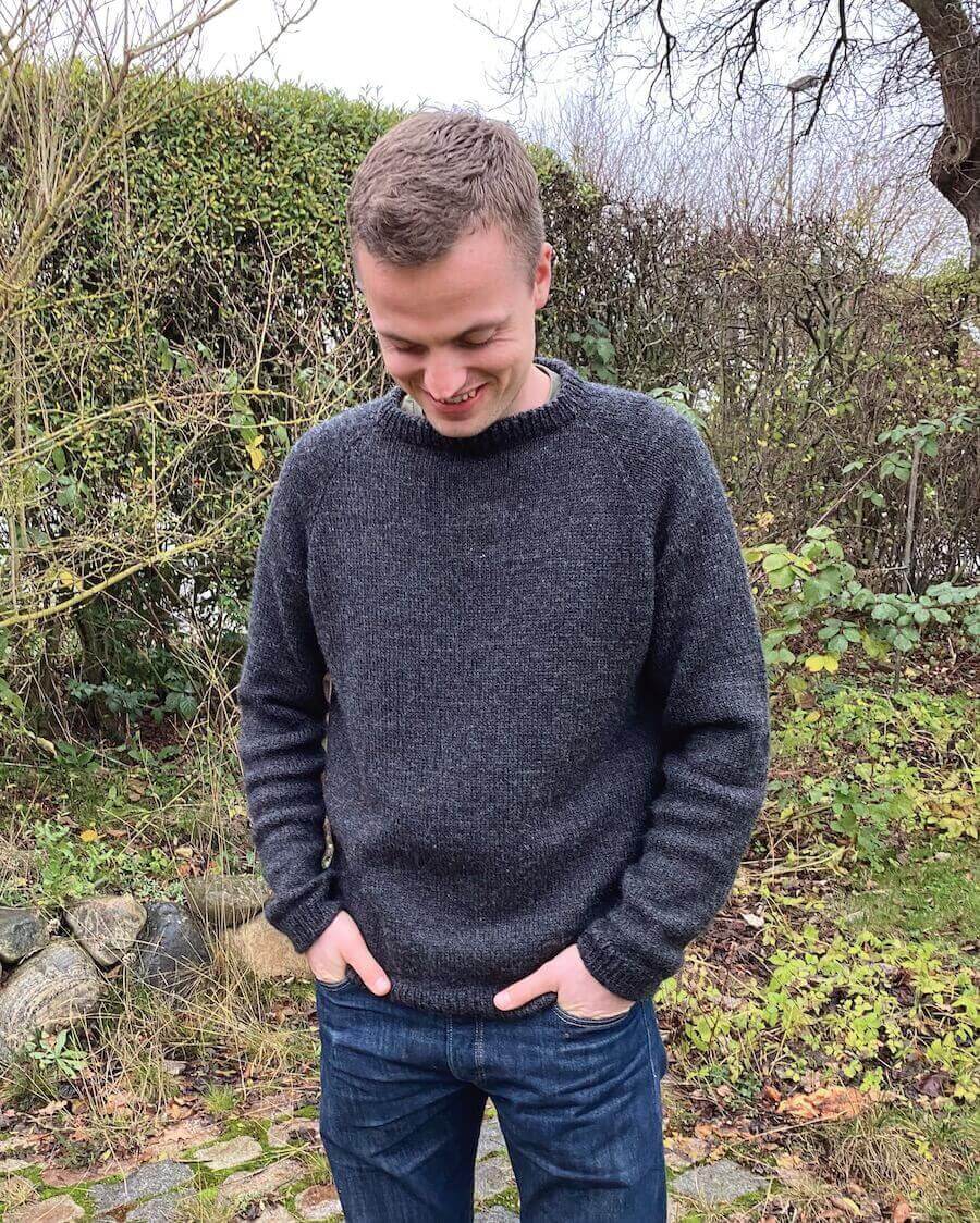 Hanstholm Sweater Pattern - PetiteKnit