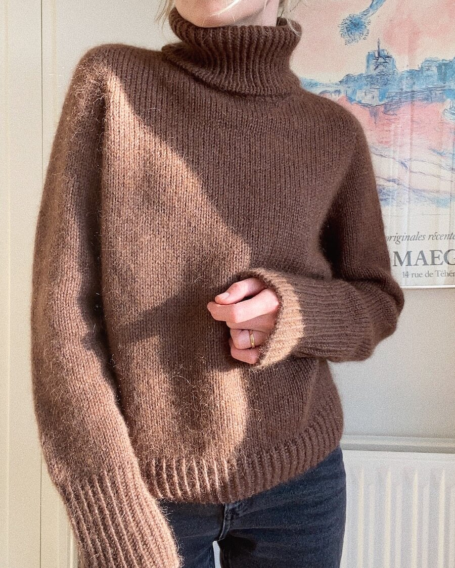 Terrazzo Sweater Pattern - PetiteKnit