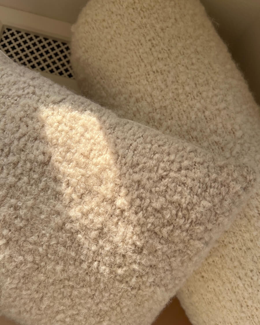 Teddy Pillow Pattern - PetiteKnit